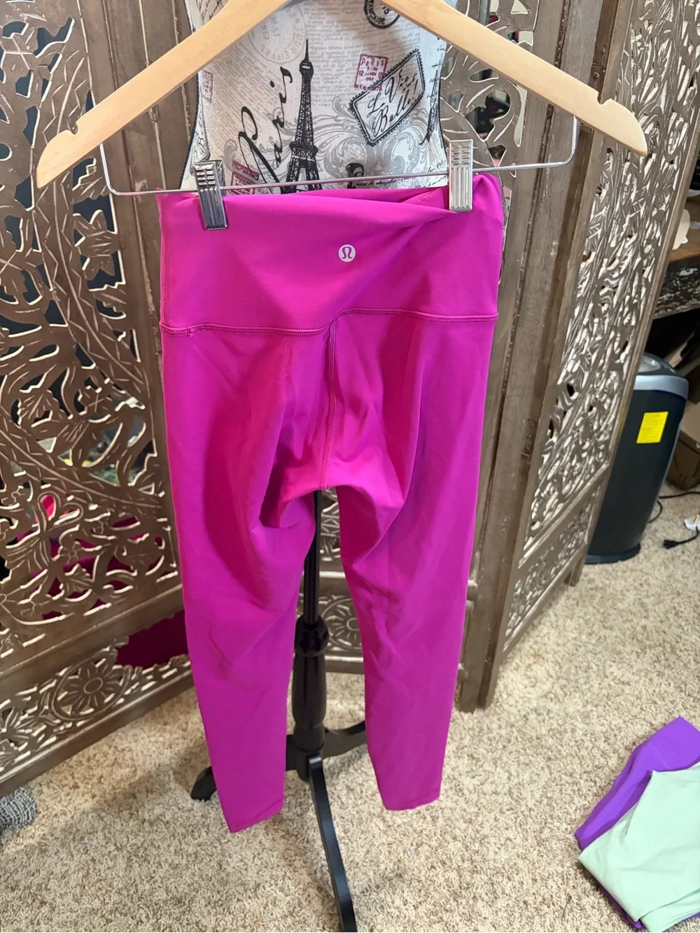 lululemon athletica High-Waist Leggings in Bright Fuchsia